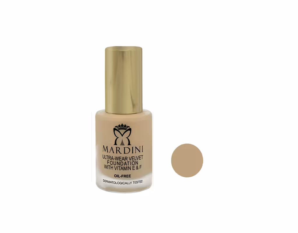 کرم پودر مخملی ماردینی مدل Ultra Wear کد 54