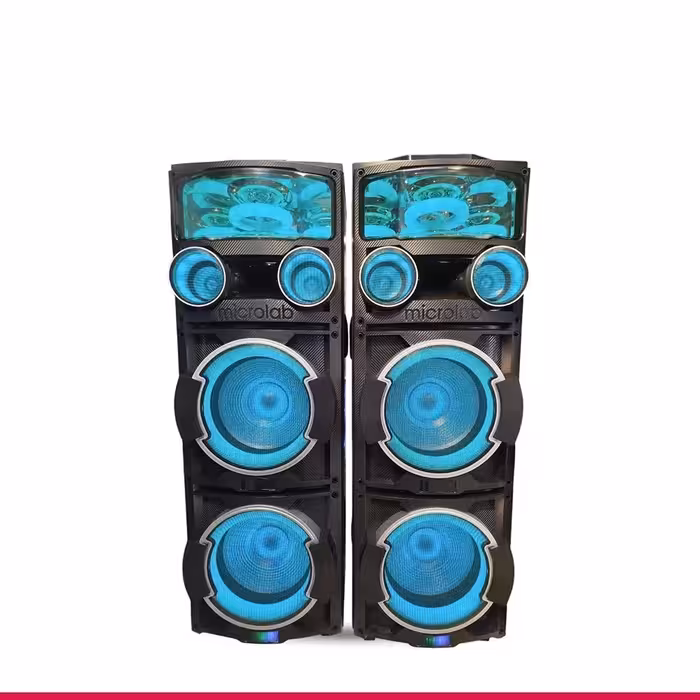 اسپیکرمیکرولب DJ T400 red