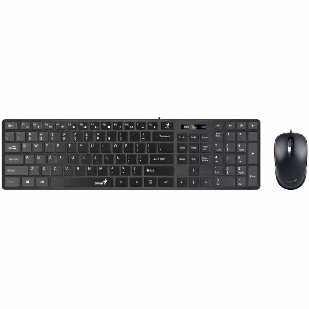کیبورد و ماوس سیمی Genius مدل SlimStar C126