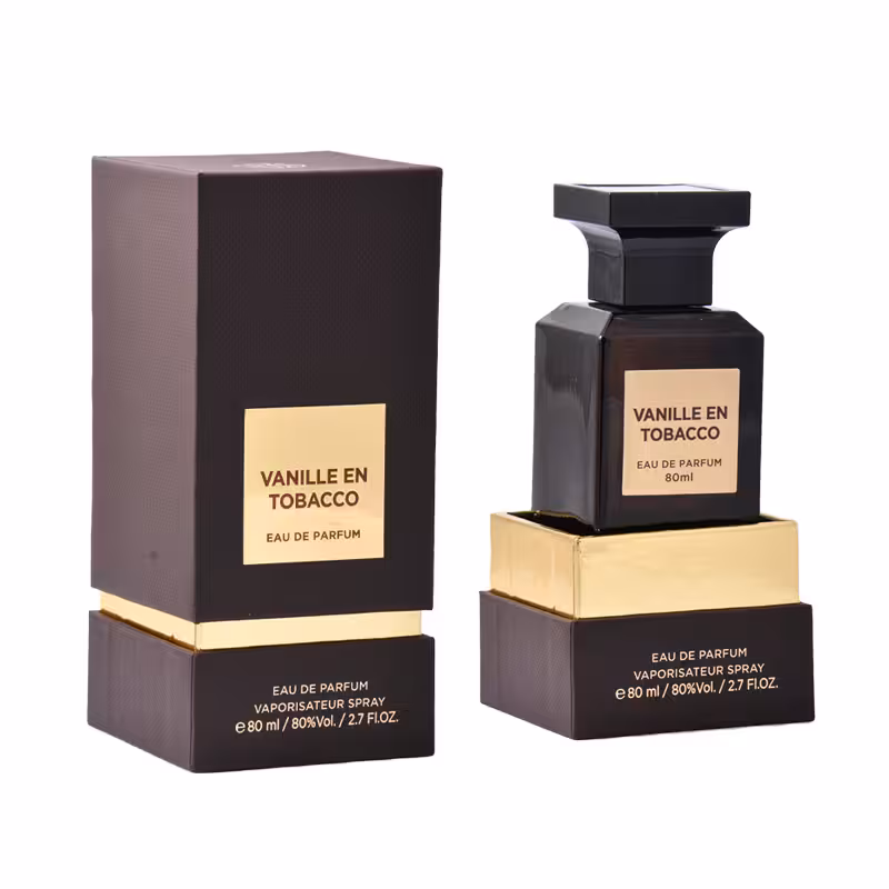 دو پرفیوم فراگرنس ورد مدل Vanille En Tobacco حجم 80 میلی لیتر
