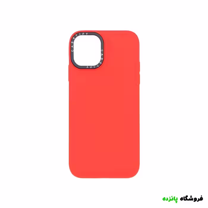 قاب پافر ساده iPhone 11 – قرمز