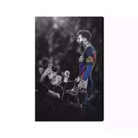 تابلو شاسی عرش مدل ورزشی لیونل مسی messi کد As2785 | دنیای قاب