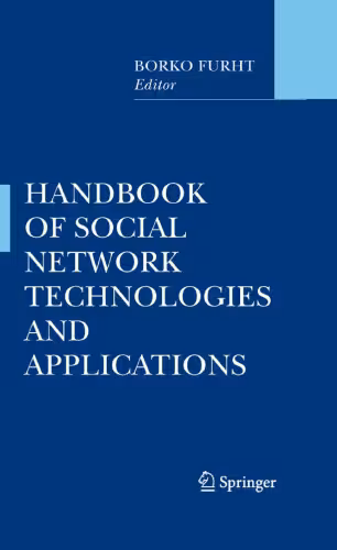 خرید و دانلود نسخه کامل کتاب Handbook of Social Network Technologies and Applications