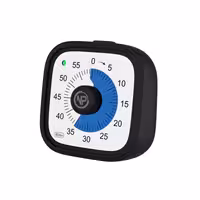 تایمر آنالوگ NPO NPT31 | مناسب برای آشپزخانه، مطالعه و مدیریت زمان | قابلیت تنظیم تا 60 دقیقه | مجهز به آلارم مکانیکی | طراحی کلاسیک برای روش پومودورو و افزایش تمرکز دانشجویان