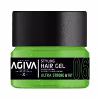 ژل مو آگیوا Agiva شماره 06 مدل Ultra Strong and Wet حجم 200 میل