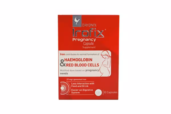 کپسول آیروفیکس دایونیکس بارداری فارما