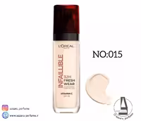 کرم پودر اینفالیبل 32 ساعته لورال شماره 015 حجم 30 میل