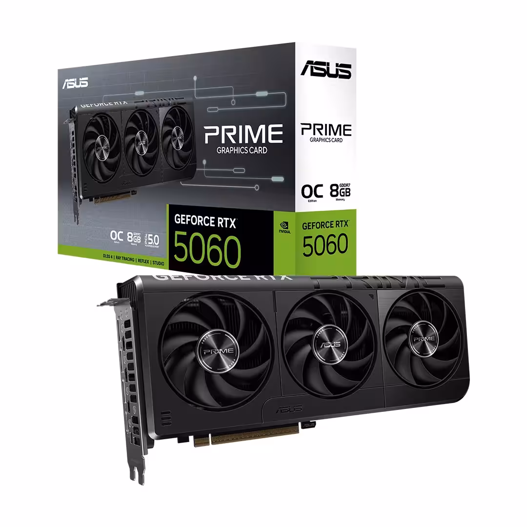 قیمت و خرید کارت گرافیک ایسوس مدل Prime Geforce RTX 5060 OC 8GB