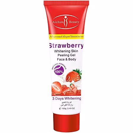 ژل لایه بردار ایچون بیوتی رایحه توت فرنگی Aichun Beauty