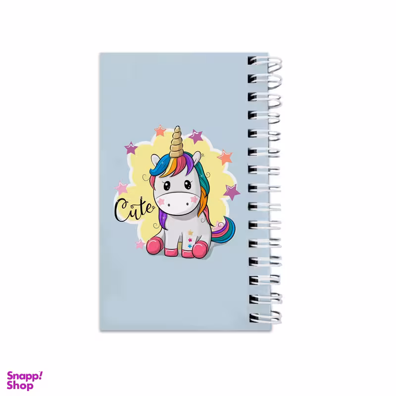 دفترچه یادداشت ۶۴ برگ مدل to do list طرح اسب تک شاخ کد 2788226