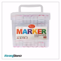 ماژیک طراحی (راندو ) 60 رنگ دوسر HDL