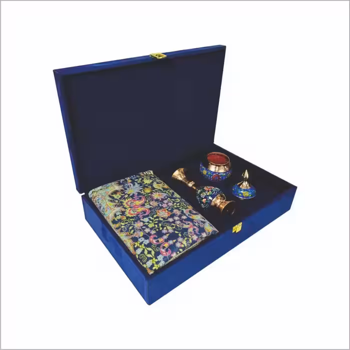 پک هدیه صنایع دستی و زعفران مدل شهرزاد کد PZ151