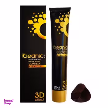 رنگ مو کلینیک کیندی (Cleanic Kindii) شماره 7.5 رنگ ماهاگونی متوسط حجم 100 میلی‌لیتر