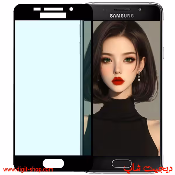 محافظ صفحه نمایش گلس A3 2016 سامسونگ آ 3 گوشی A310 ضد ضربه مقاوم تمام صفحه