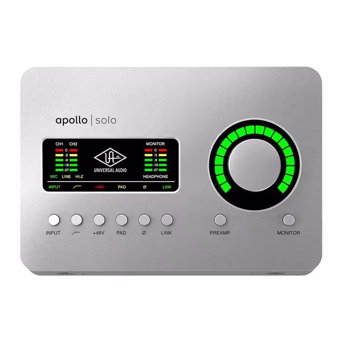 کارت صدا Universal Audio Apollo Solo Thunderbolt Heritage Edition