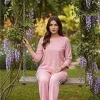 تونیک شلوار غنچه سایز بزرگ