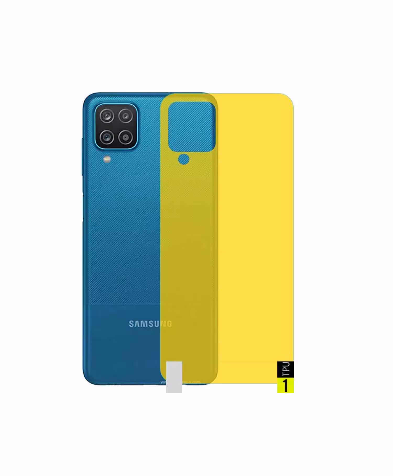 برچسب پشت شفاف موبایل سامسونگ Samsung A12