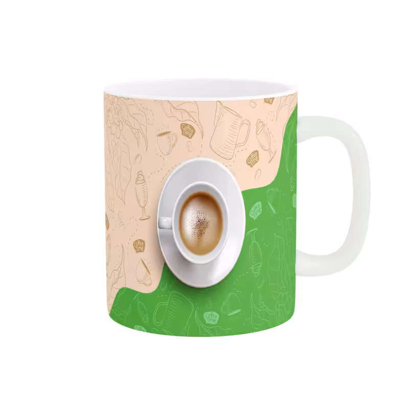 ماگ طرح قهوه کد 321