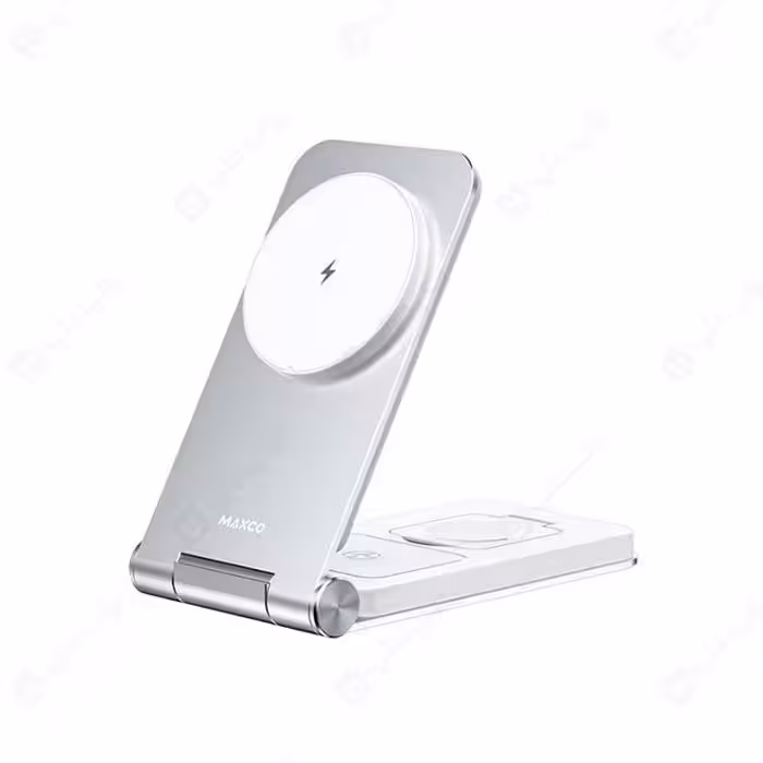 شارژر بی سیم سه کاره مکسکو مدل MW08