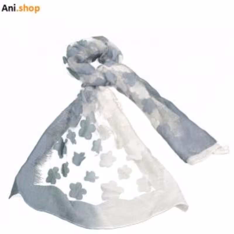 شال حریر طرح گل ez 70