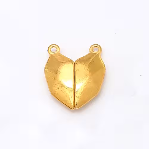 مگنت قلب طلایی زاویه دار