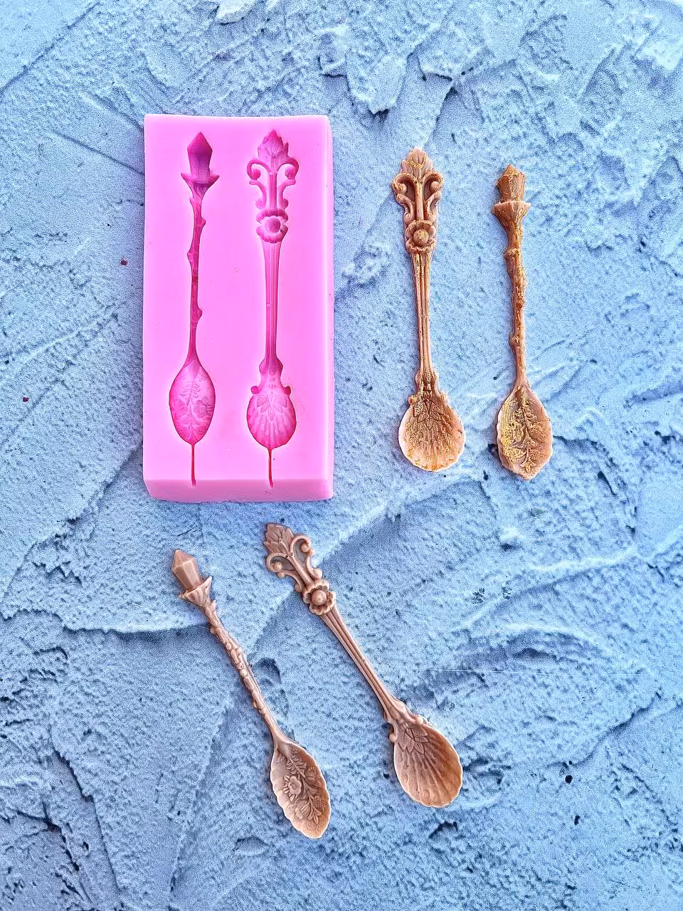 قالب سیلیکونی قاشق