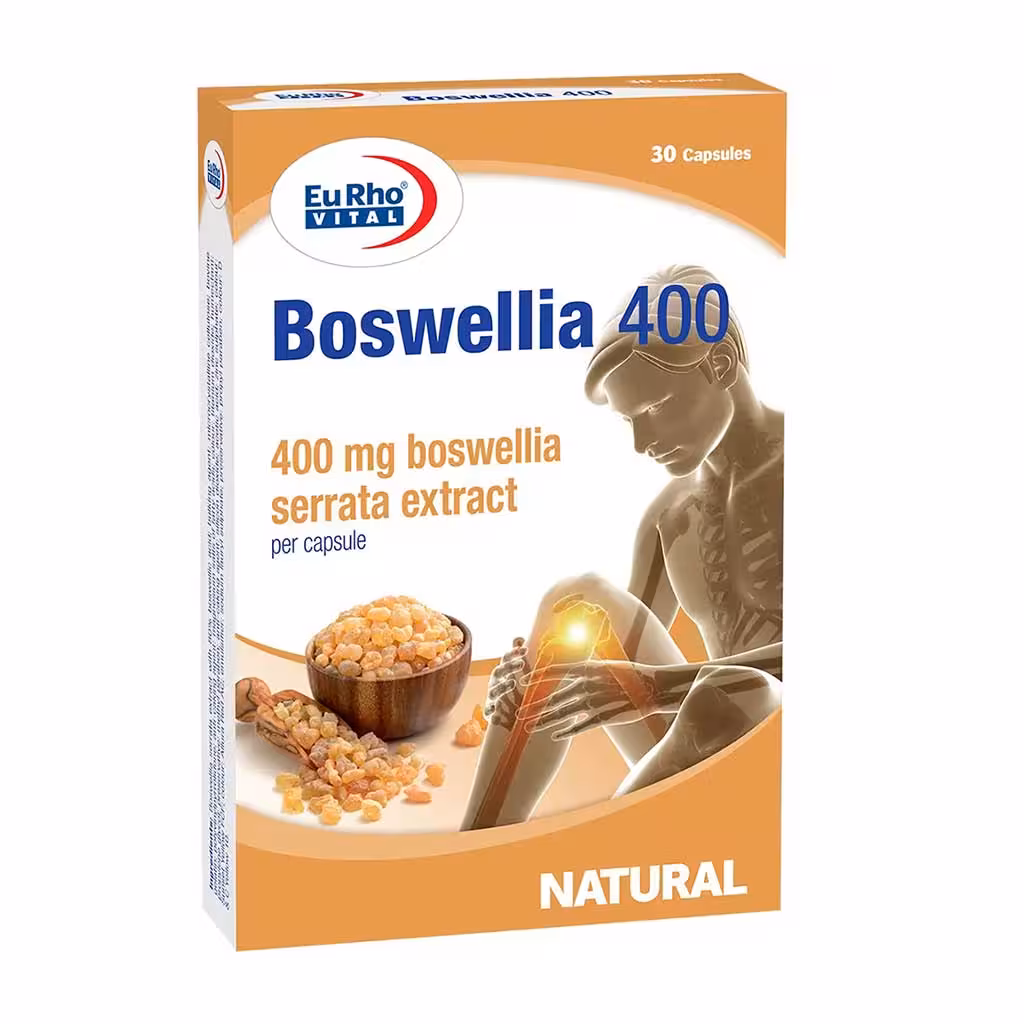 کپسول بوسولیا یوروویتال 30 عدد | EurhoVital Boswellia 400