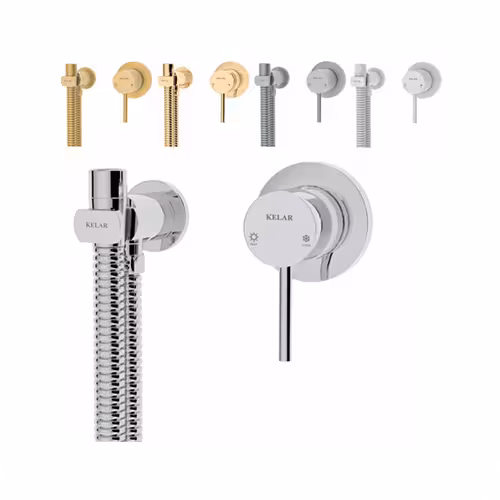 ملزومات شیر توالت توکار کلار مدل فلور لاکچری