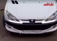 جلو پنجره پژو 206 دی لایت دار اصل NGco جفت