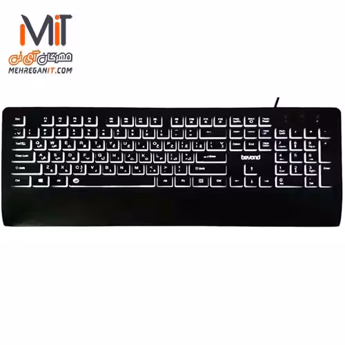 کیبورد بیاند مدل BK-7210 WHITE LED