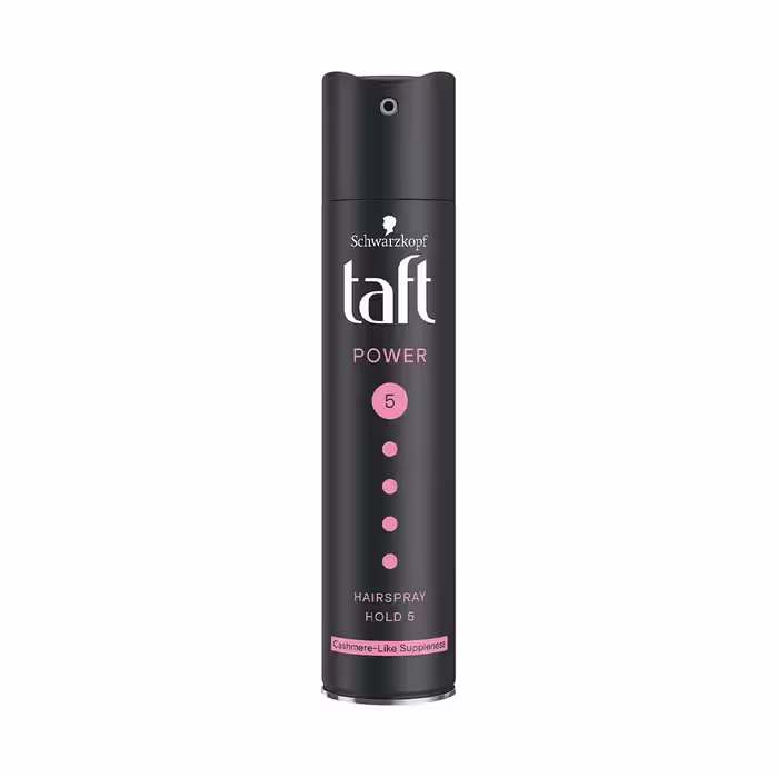 اسپری تافت پاور شماره 5  Schwarzkopf Taft Hair Spray 250ml Power