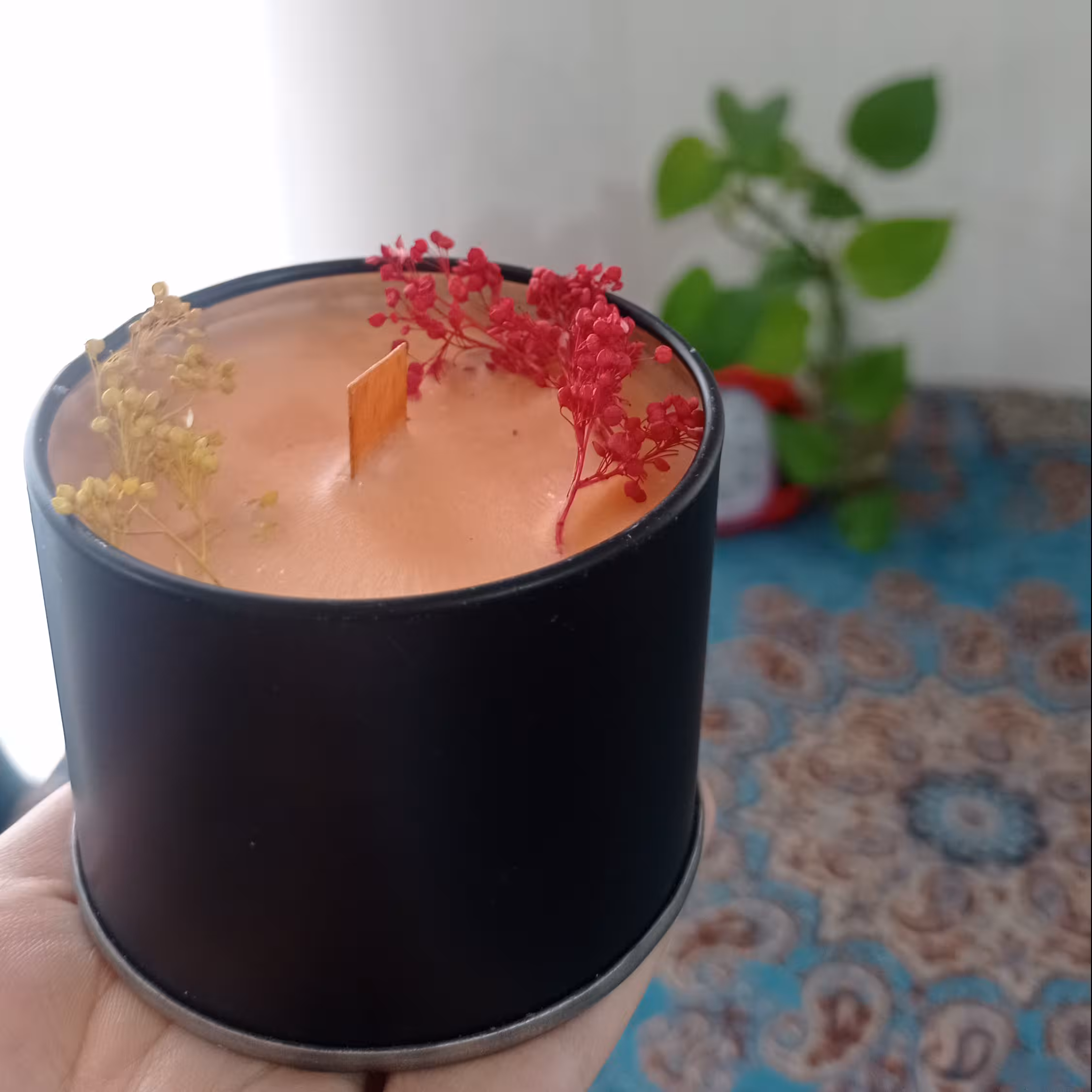 شمع معطر با رایحه لیمو