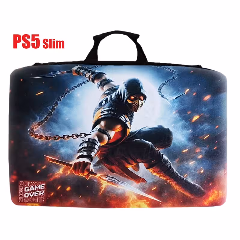 کیف کنسول PS5 اسلیم مورتال Mortal Kombat کد A