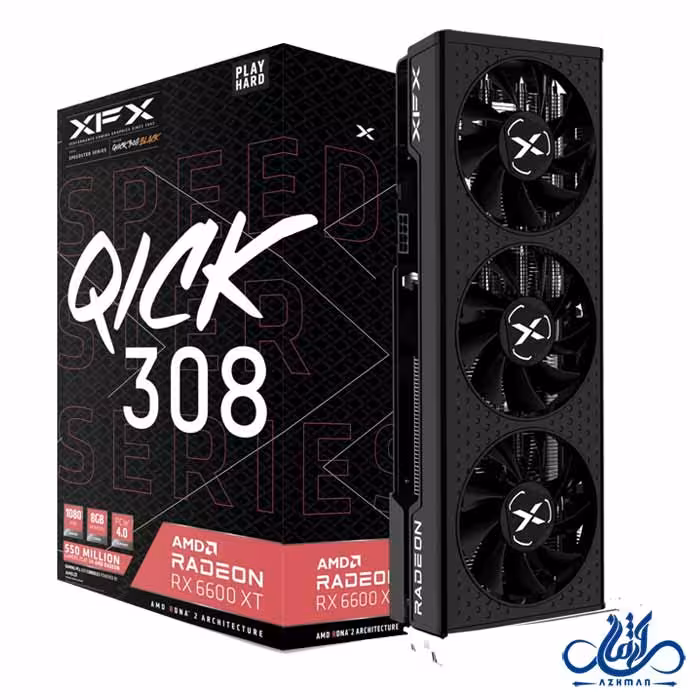 کارت گرافیک ایکس اف ایکس 6600XT Qick 8G