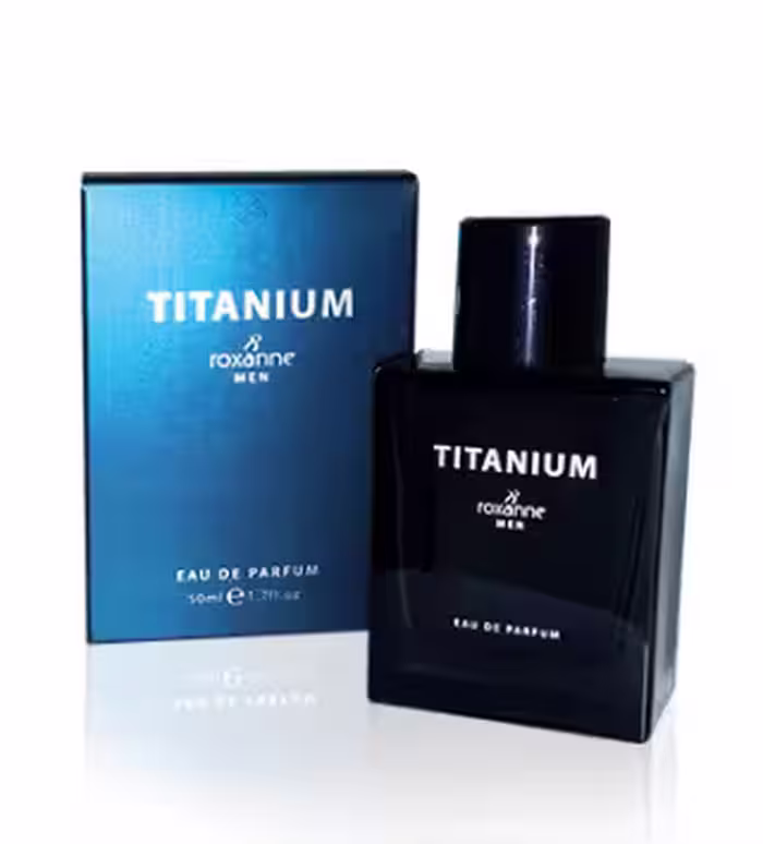 ادو پرفیوم مردانه رکسان مدل TITANIUM حجم 50 میل