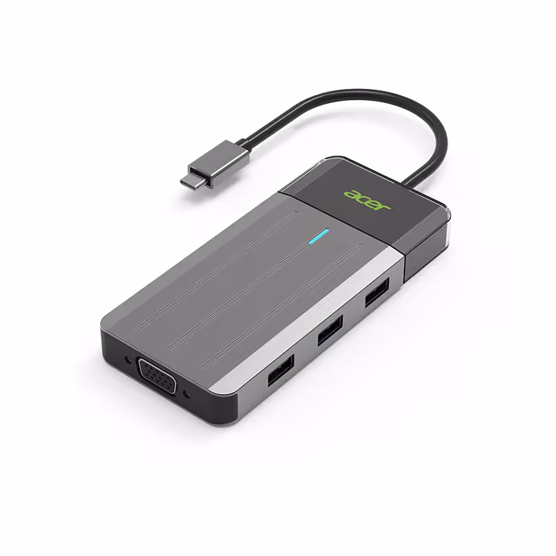هاب هفت در یک USB Type-C ایسر اورجینال مدل ODK3J0