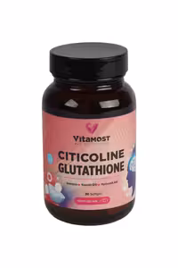 کپسول سیتیکولین گلوتاتیون Vitamost - بسته 30 عددی