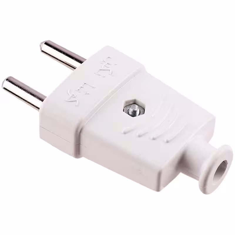 دوشاخه برق آهنی کوشا نگین نور کد 2