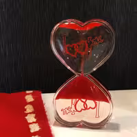 ساعت شنی طرح قلب مدل love