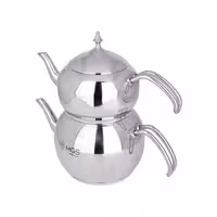 ست کتری و قوری ام جی اس مدل استیل کد 41020