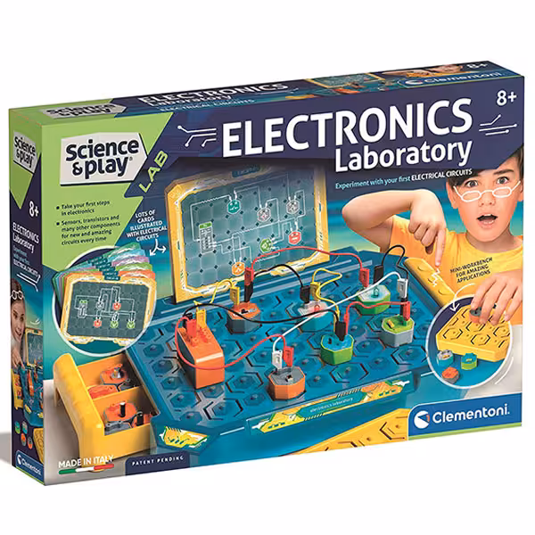 ست آزمایش الکترونیک Clementoni مدل ELECTRONICS Laboratory