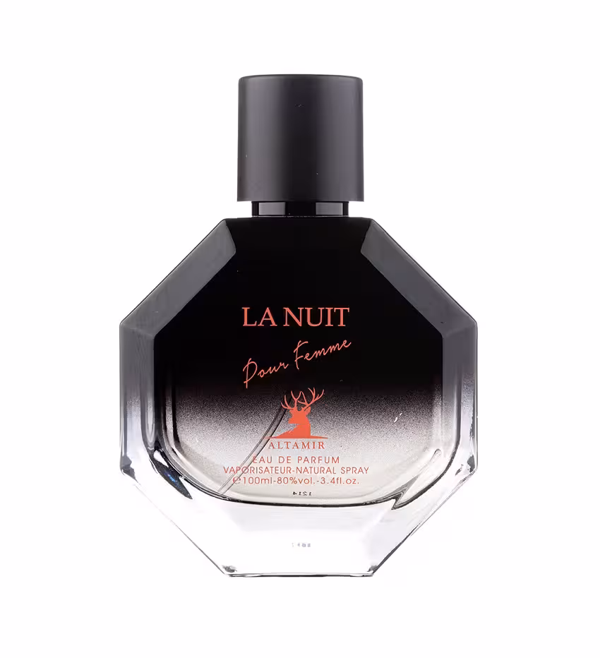 ادکلن زنانه التامیر (اسپیگان) ALTAMIR مدل LA NUIT لانویت رز لانکوم حجم 100 میلی لیتر