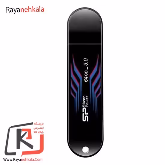 فلش مموری سیلیکون پاور مدل Silicon Power Blaze B10 ظرفیت 64 گیگابایت