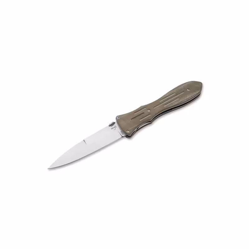 چاقوی تاکتیکال بوکر پلاس مدل Atropos | چاقوی جمع‌شونده با تیغه فولاد ضد زنگ | طراحی نظامی | قفل مطمئن | مناسب استفاده روزمره | Boker Plus Atropos Folding Knife