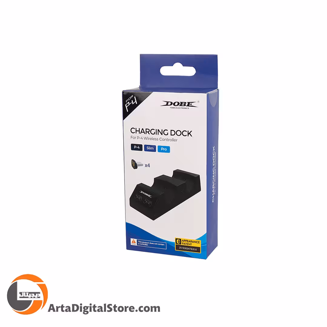 پایه شارژر دسته بازی Dobe TP4-1822 Black