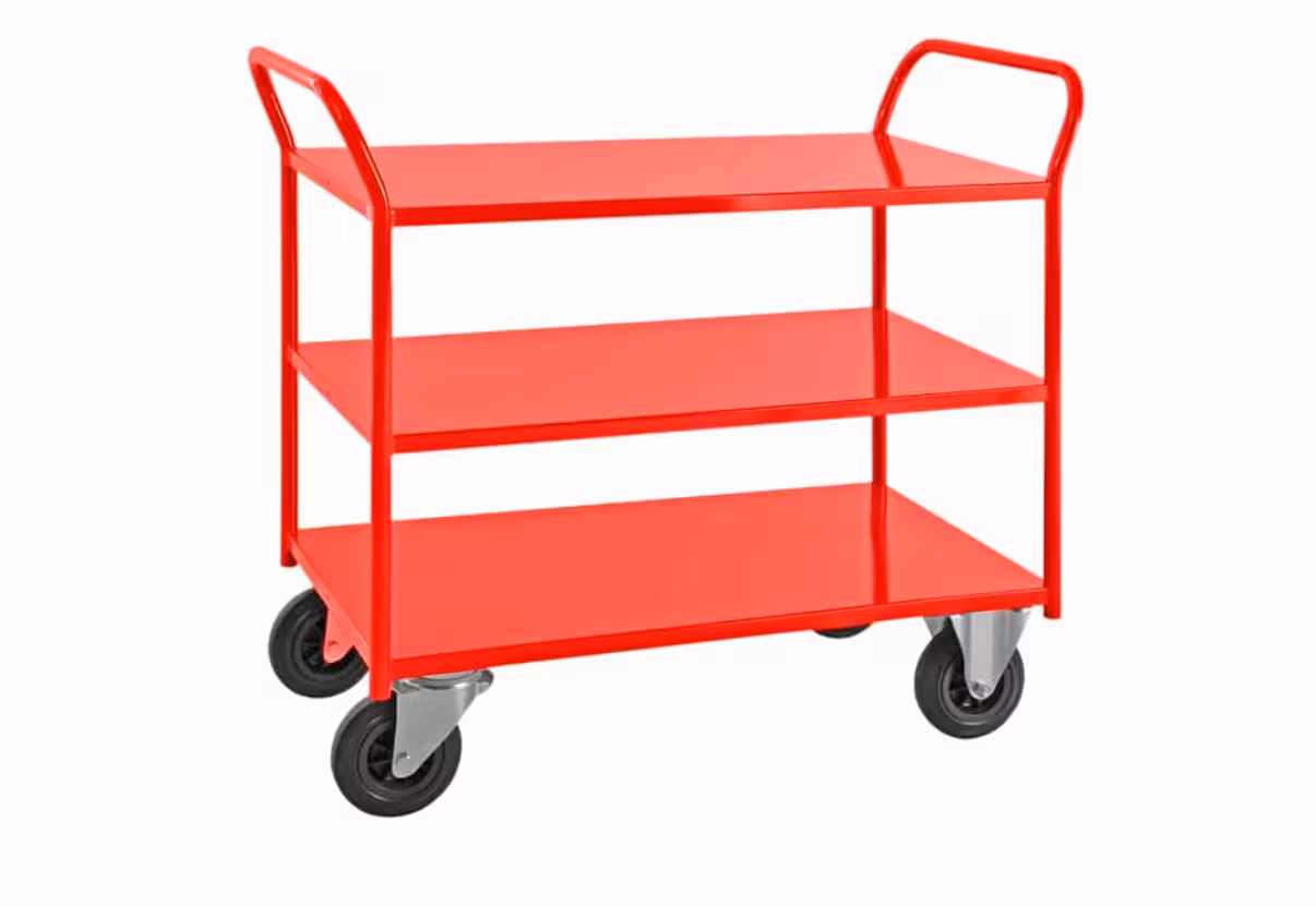 ترولی سه طبقه ظرفیت 300 کیلوگرم