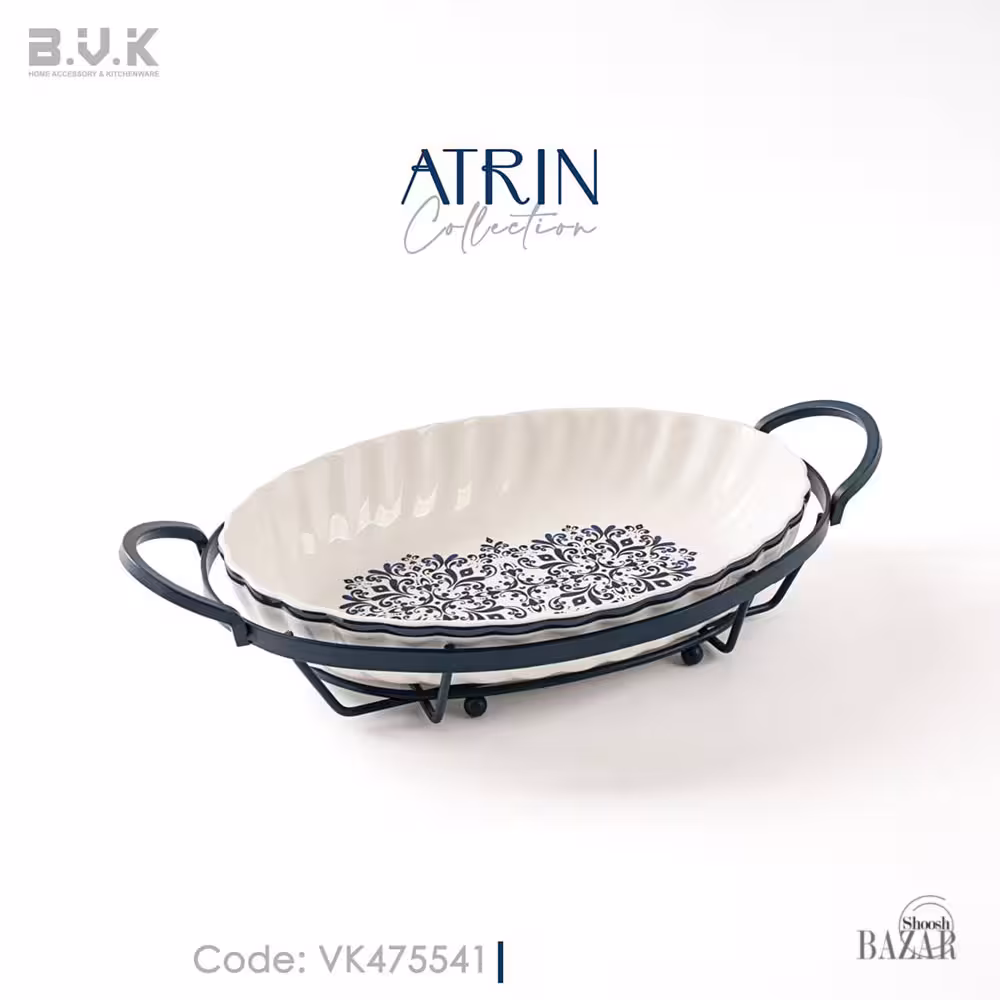 تابه گود بیضی کوچک بی وی کی کد 475541 مدل آترین