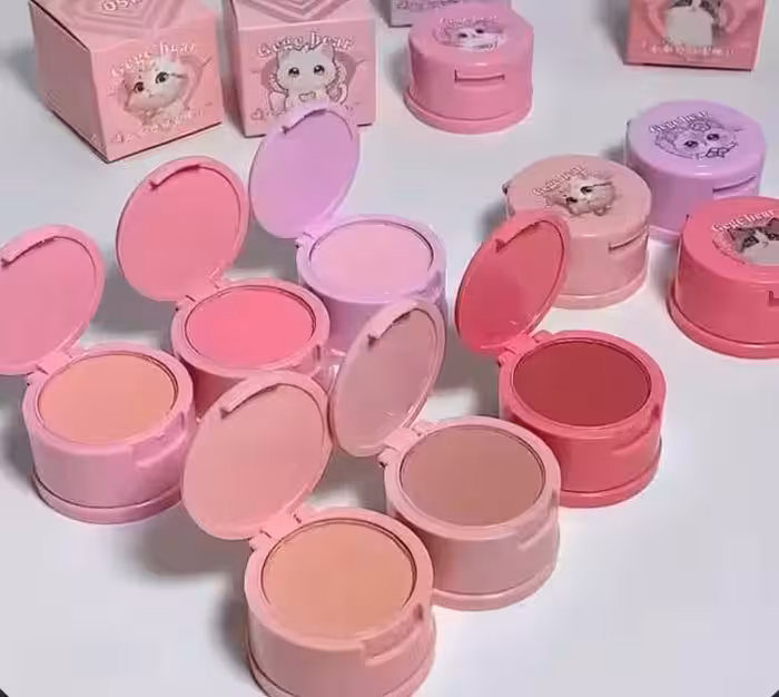 رژگونه درب رنگی طرح حیوانات گگ بیر