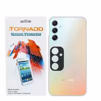 محافظ لنز دوربین تورنادو مدل قابدار مناسب برای موبایل سامسونگ Galaxy A34 بسته 40 عددی