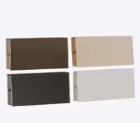 پاخور آلومینیومی سرامیکی نانو ضد خش رنگ موکا سوپر مات انودایز ارتفاع 10 سانتیمتر و طول 3 متریفانتونی کد L511